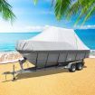 19-21 FT Boat Cover Trailerable Weatherproof 600D Jumbo Marine Heavy Duty