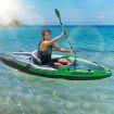 Intex Kayak Boat Inflatable K1 Sports Challenger 1 Seat Floating Oars River Lake