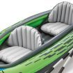 Intex Kayak Boat Inflatable K2 Sports Challenger 2 Seat Floating Oars River Lake