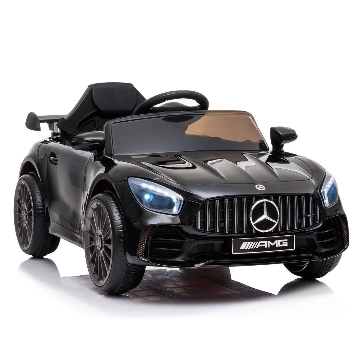 Mercedes Benz Licensed Kids Electric Ride On Car Remote Control Black