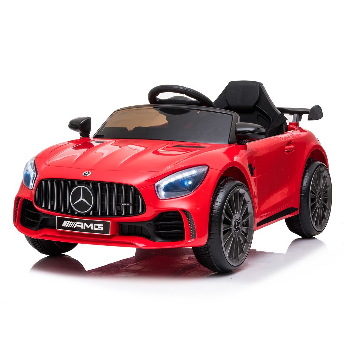 Mercedes Benz Licensed Kids Electric Ride On Car Remote Control Red