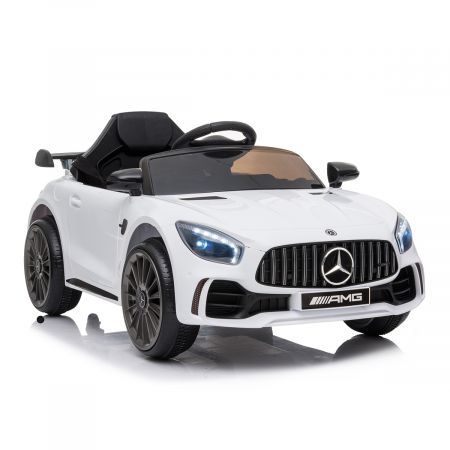 Mercedes Benz Licensed Kids Electric Ride On Car Remote Control White