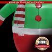 Stockholm Christmas Inflatables Airpower ELF 2.4m RED SHIRT White LEDs