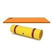 Water Floating Mat Foam Pad Lounge for Boat Pool Lake 600x183x3.5CM Orange Black Yellow