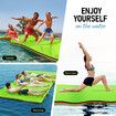 Water Floating Mat Foam Pad Lounge for Boat Pool Lake 366x183x3.5CM Orange Black Green