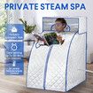 Portable Steam Sauna Room for Home Private Spa Tent with 3L Evaporator 1000W