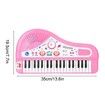 Newest Pink 37-key keyboard with Microphone Musical Digital Electronic chargeable Baby piano Music Learning Educational Kids Toys
