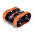 2022 Amphibious Remote Control Road Truck Stunt Car Waterproof RC Car for Birthday Christmas Gifts Water Beach Pool Toy Orange