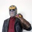 Thanos Latex Mask Halloween Movie Costume Cosplay Mask Carnival Purim Masquerade masked ball party dress