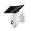 Anisee WIFI PTZ Camera Home Security System CCTV Installation Solar Powered Surveillance x4