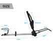 2 Roof Bike Rack for Car Bicycle Storage Carrier for 2 Bikes with Double Lock 