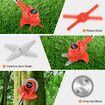 Whipper Snipper Cordless Grass Trimmer Electric Strimmer Garden Tool Portable 90 Min