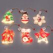 USB LED Curtain String Lights Christmas Decoration Garland Room New Year Holiday Ring Lights for Bedroom Living Room