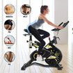 Genki Exercise Bike Spin Stationary Shock Absorbing Home Gym Fitness Equipment Adjustable Magnetic Resistance