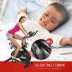 Genki Exercise Bike Spin Stationary Shock Absorbing Home Gym Fitness Equipment Adjustable Magnetic Resistance