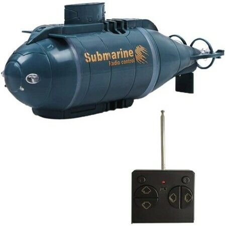 6 Channels Mini RC Submarine Toy (Blue)