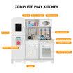 Wooden Play Kitchen Toddler Roleplay Set Kids Educational Toys Pretend Playset 10Pcs