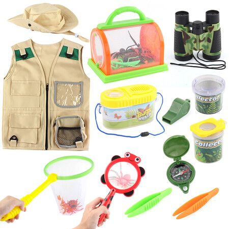 Kids Outdoor Explorer Kit Outdoor Adventure Camping Toys For Kids
