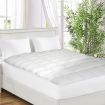 Dreamz Mattress Protector Luxury Topper Bamboo Quilted Underlay Pad King Single