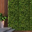 10x Marlow Artificial Boxwood Hedge Fence Fake Vertical Garden Green Outdoor