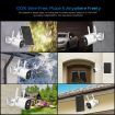 Anisee WIFI Camera CCTV Installation Solar Powered Surveillance Hom x4e Security System