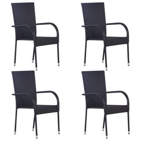 black porch chairs