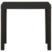 Garden Table Anthracite 79x65x72 cm Plastic
