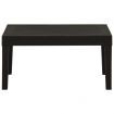 Garden Lounge Table Plastic Grey