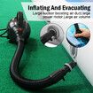 Electric Air Track Pump Portable Inflator for Airbeds Inflatables 600W 3 Nozzles