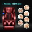 HOMASA 4D Massage Chair Zero Gravity Recliner Electric Massager Full Body Red