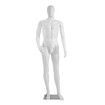 Male Mannequin 185CM Full Body Manikin Display Stand Dress Form Adjustable Detachable White