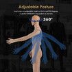 Male Mannequin 185CM Full Body Manikin Display Stand Dress Form Adjustable Detachable Skin Tone
