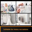Female Mannequin Full Body Manikin Torso Display Stand Dress Form 175CM Adjustable Detachable White