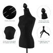 Female Mannequin Display Stand Dummy Model Manikin Dressmakers Dress Form Tripod Base 147-168CM Black