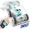 RC Stunt Car Remote Control Watch Gesture Sensor Deformable Electric Toy Cars All Terrain Speed 2.4GHz 4WD Rotation Off-road Vehicle Gift