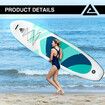 Inflatable Stand Up Paddle Board SUP Surfboard Paddleboard with Paddle Backpack Leash Pump