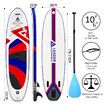 Stand Up Paddle Board Inflatable SUP Surfboard Paddleboarding with Paddle Backpack Leash Pump 