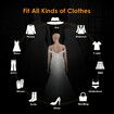 Female Mannequin Full Body 175CM Manikin Torso Display Stand Dress Form Adjustable Detachable Skin Tone