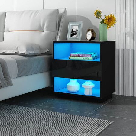 led bedside table