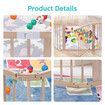 Kidbot Wooden Playpen Outdoor Playard Foldable Fence Kids Activity Centre 12 Panel 