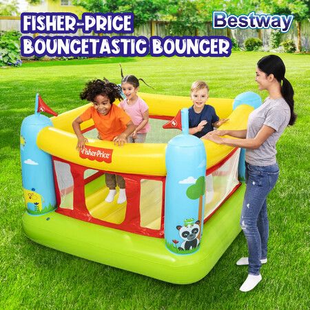 Bestway Inflatable Trampoline Bouncer Bouncy Castle Home Jumping Park for Kids