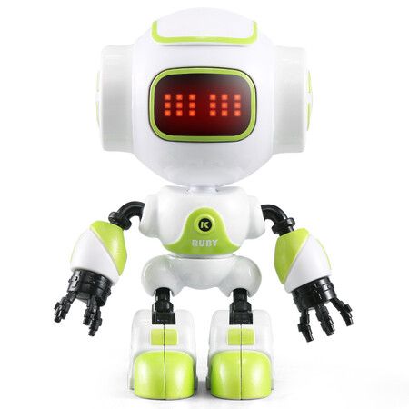 MINI Robot for Kids with Interactive Dialogue Dance Green