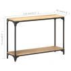 Console Table 110x30x75 cm Solid Mango Wood