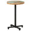 Bistro Table Round Ø50x75 cm Solid Reclaimed Wood