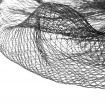 Instahut Bird Netting Net Anti Pest Commercial Fruit Trees Plant 10x30m 30GSM Black