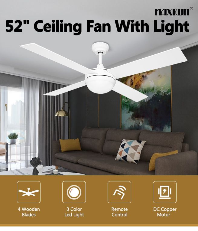 fan lights for living room