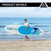 Stand Up Paddle Board SUP Paddleboarding Inflatable Surfboard with Paddle Leash Backpack Pump
