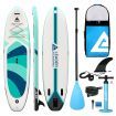 Inflatable Stand Up Paddle Board SUP Surfboard Paddleboard with Paddle Backpack Leash Pump