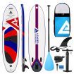 Stand Up Paddle Board Inflatable SUP Surfboard Paddleboarding with Paddle Backpack Leash Pump 