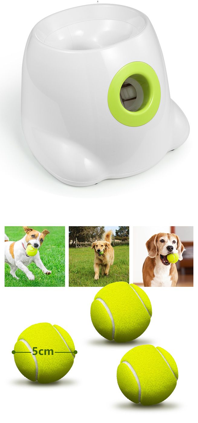 AFP Dog Ball Launcher Thrower Automatic Tennis Fetch Throwing Machine